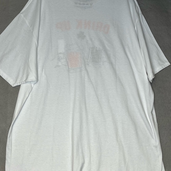 🆕 Men’s 2XL Drink Up 🍺 Irish Short Sleeve Tee White/Green/Red Fast Shipping - Picture 5 of 5